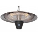 Fire Sense Gunnison Brushed Copper Hanging Halogen Patio Heater (62222)