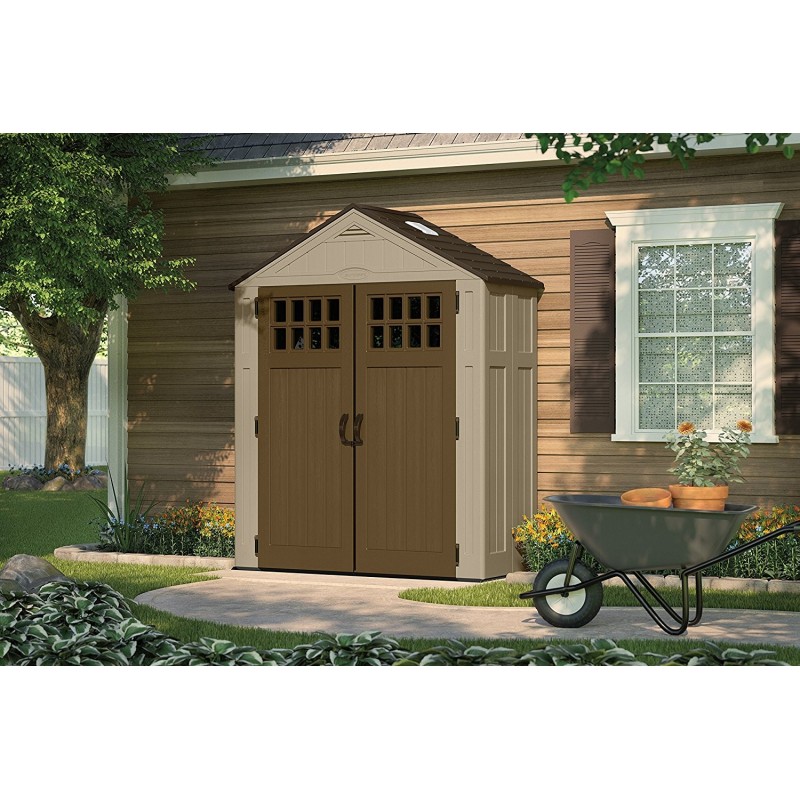 Suncast 6x3 Everett Storage Shed Kit w/ Floor (BMS6310D) Suncast 6x3 Everett Storage Shed Kit w/ Floor (BMS6310D)