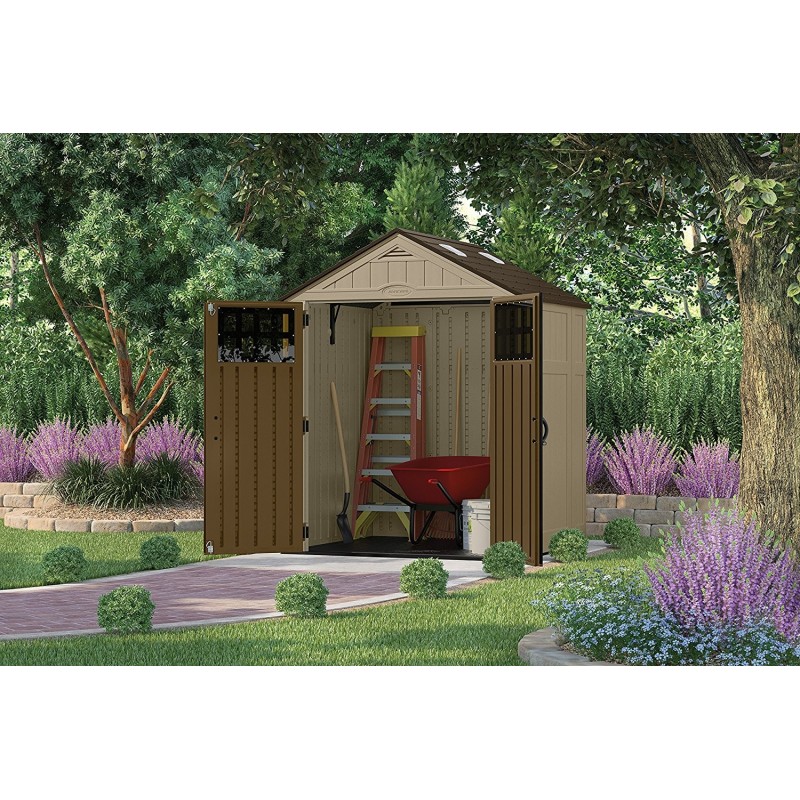 Suncast 6x5 Everett Storage Shed Kit w/ Floor (BMS6510D) Suncast 6x5 Everett Storage Shed Kit w/ Floor (BMS6510D)