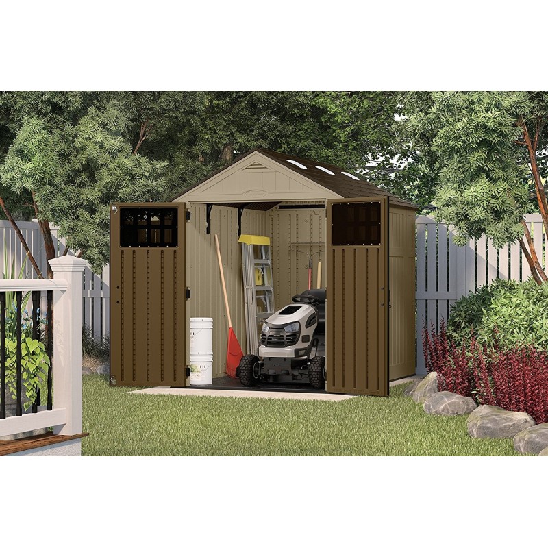 Suncast 2-Pack 6x8 Sierra Storage Shed Kit w/ Floor (BMS6800)