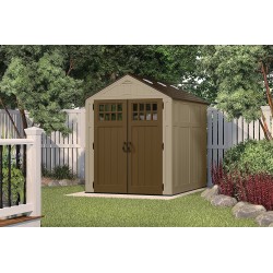 Suncast 6x8 Sierra Storage Shed Kit w/ Floor (BMS6800D)