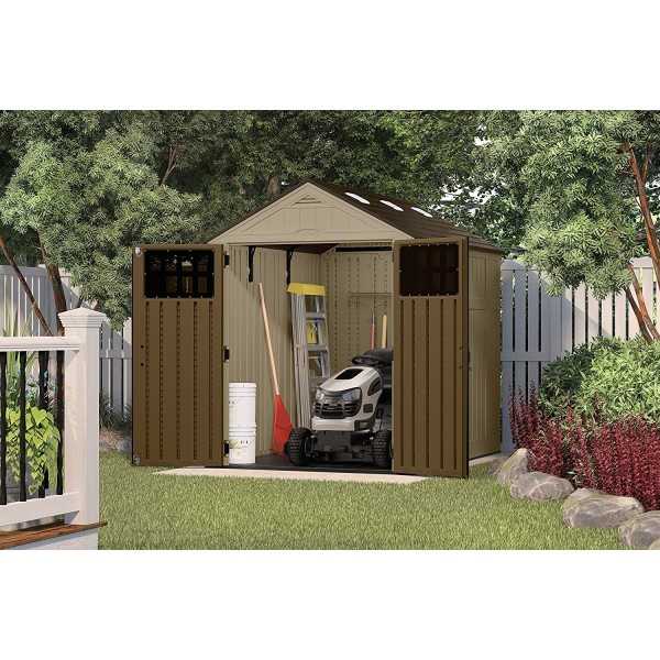 Suncast 6x8 Sierra Storage Shed Kit w/ Floor (BMS6800D)