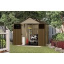 Suncast 6x8 Everett Storage Shed Kit w/ Floor (BMS6810D)