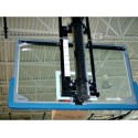 Gared Electric Adjust-a-Goal Height Single Post for Fan-Shape Backboard (1173)