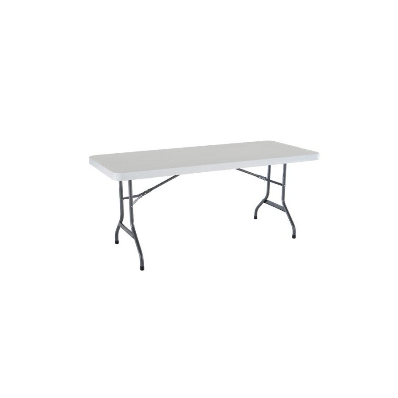Lifetime 6 ft Commercial Plastic Folding Banquet Table - White (22901)