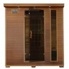 Klondike - Cedar 4 Person FAR Infrared Cedar Sauna With Carbon Heaters Klondike - Cedar 4 Person FAR Infrared Cedar Sauna With Carbon Heaters