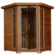 Whistler - Cedar 4 Person FAR Infrared Sauna With Carbon Heaters - Corner Unit