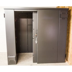Swisher ESP 9 Person Tornado Safety Shelter Kit, 57"W x 87"L x 78"H - Gray (SR84X054G)