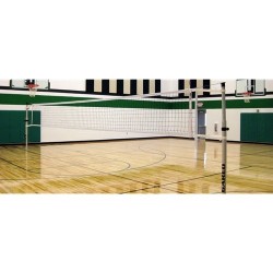 Gared RallyLine Scholastic Aluminum Telescopic One-Court Volleyball System  (GS-6100)
