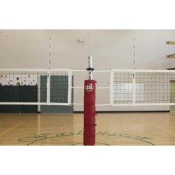Gared RallyLine Scholastic Aluminum Two-Court Volleyball System Less Sleeves and Covers (GS-6003)