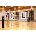Gared RallyLine Scholastic Aluminum One-Court Volleyball System (GS-6000)