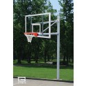 Gared 5-9/16" O.D. Front Mount Adjustable Straight Post, 5' Extension, BB72G50 Backboard, 5500 Goal (PK6091)