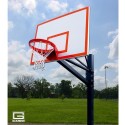 Gared Endurance Playground System, 6" Square Post, 4' Extension, 1272B Steel Backboard, 8550 Goal (GP104S72)