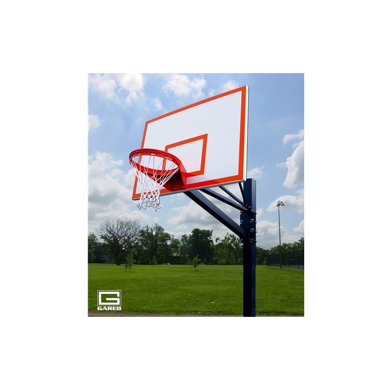 Gared Endurance Playground System, 6" Square Post, 5' Extension, 1272B Steel Backboard, 8550 Goal (GP105S72)