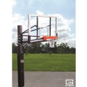Gared Endurance Playground System, 6" Square Post, 6' Extension, BB72G50 Glass Backboard, 8800 Goal (GP106G72)