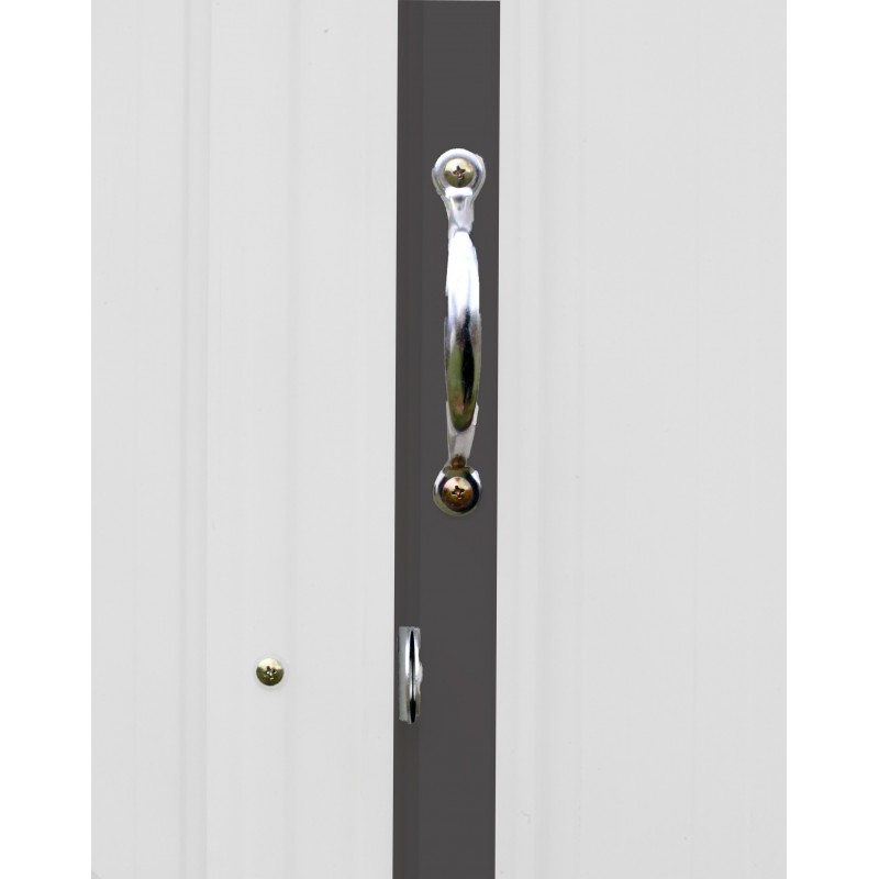 Arrow 6x5 Ezee Storage Shed Kit - Low Gable, 65 in Walls, Vents - Cream & Charcoal (EZ6565LVCRCC)