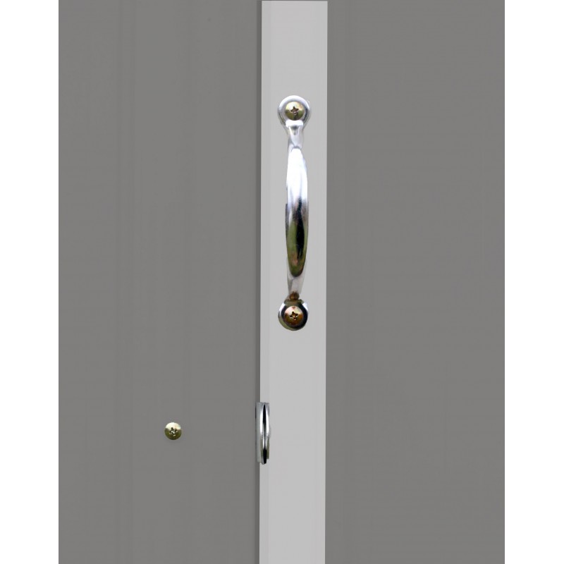 Arrow 6x5 Ezee Storage Shed Kit - Low Gable, 65 in Walls, Vents - Charcoal & Cream (EZ6565LVCCCR)