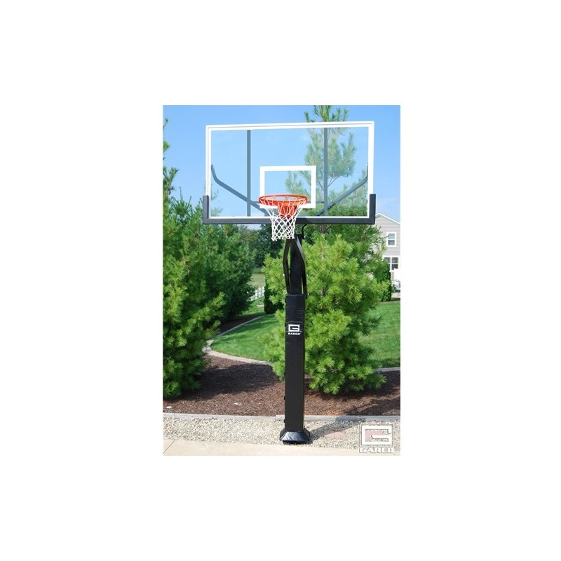 GARED Pro Jam Basketball System, 6" Square Post, 42" x 72" (GP10A72DM)