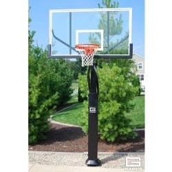 GARED Pro Jam Basketball System, 6" Square Post, 42" x 72" (GP10P72DM)