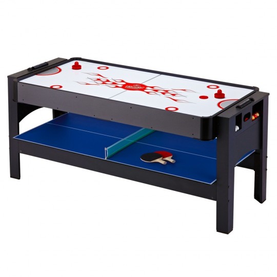 Hathaway Triple Threat 6 ft. 3-in-1 Multi Game Table