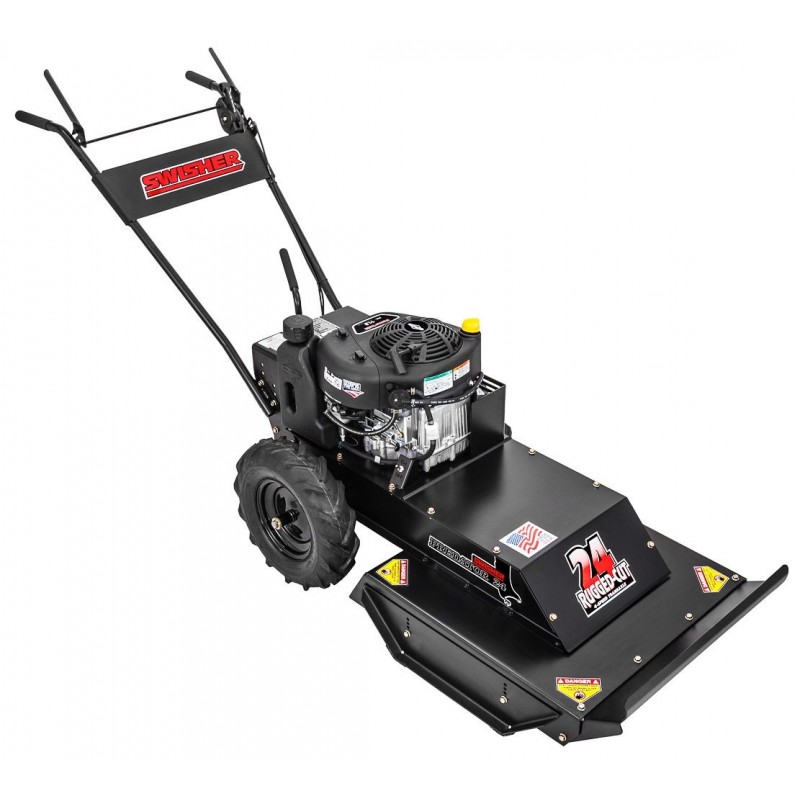 Swisher Predator 11.5 HP 24" Walk Behind Rough Cut Trailcutter (WBRC11524)