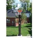 Gared Collegiate Basketball System, 5" Square Post, 42" x 60" Acrylic Backboard, 1000 Goal (GP8A60DM)