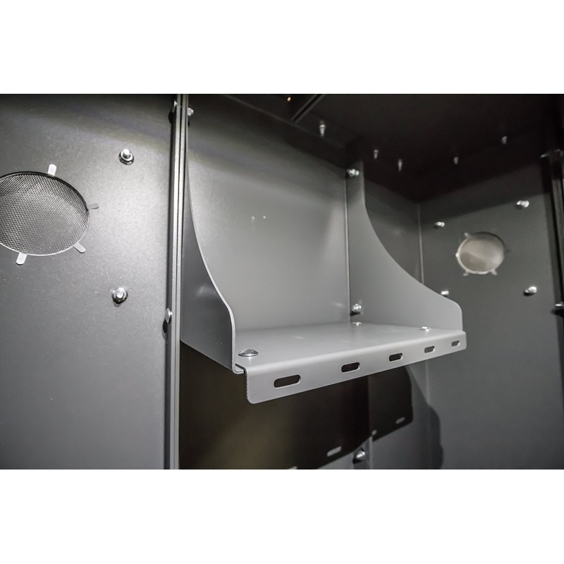 Swisher ESP Single Panel Wide Shelf Safety Shelter Kit - Gray (SRAC20221)