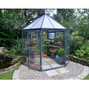 Palram 7x8 Oasis Hex Greenhouse Kit - Gray (HG6000)