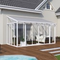 Palram 10x18 San Remo Patio Enclosure Kit - White  (HG9061)