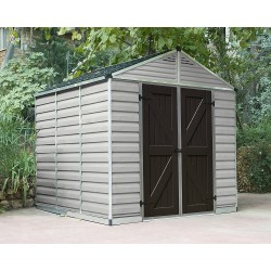 Palram 8x8 Skylight Storage Shed Kit - Tan (HG9808T)