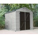 Palram 8x12 Skylight Storage Shed Kit - Tan (HG9812T)