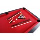 Park Avenue 7' Pool Table Set With Benches & Top (NG2530PR)