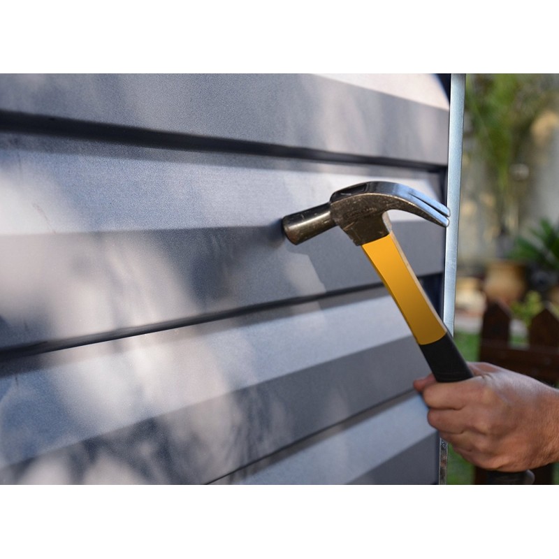 Palram 6x3 Skylight Storage Shed Kit - Gray (HG9603GY)