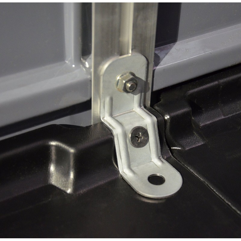 Palram 6x5 Skylight Storage Shed Kit - Gray (HG9605GY)