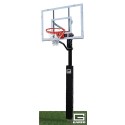 Gared Super Shot Adjustable In-Ground Basketball System, 4" Square Post, 36" x 48" Acrylic Backboard, 726 Goal (GP5A48G)