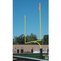 Gared RedZone 4-1/2" O.D., 23' 4" Crossbar, High School Football Goalposts, Yellow (FGHS45SMY)