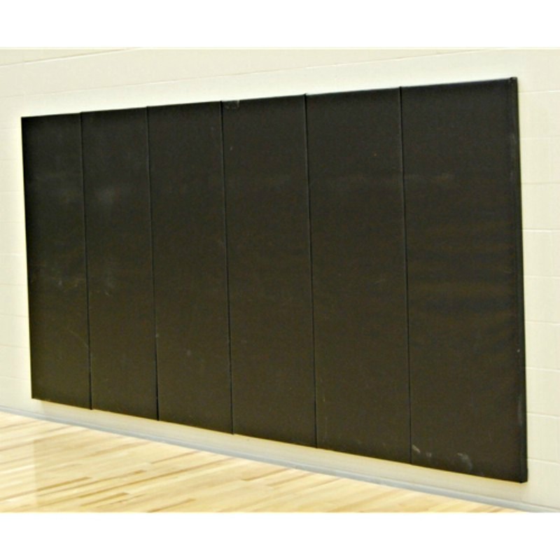 Gared Wall Pad with Polyurethane Foam, Standard Size, 2' x 6' x 2" (4110-6STD)