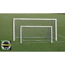 Gared Small Sided 9-A-SIDE Soccer Goal, 7' x 16', Permanent (SG92616)