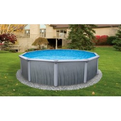 Blue Wave Martinique 21' Round 52 Above Ground Pool (NB2613)