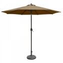 Blue Wave Mirage 9-ft Octagonal Market Umbrella w/ Auto-Tilt - Stone Sunbrella Acrylic  (NU5422SS)