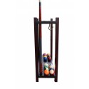 Antique Walnut Floor Cue Rack (NG2567W) Antique Walnut Floor Cue Rack (NG2567W)