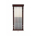 Hathaway Mahogany Vintage Wall Billiard Cue Rack (BG2571M) Hathaway Mahogany Vintage Wall Billiard Cue Rack (BG2571M)
