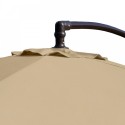 Blue Wave Santiago 10-ft Octagonal Cantilever Umbrella - Beige Sunbrella Acrylic (NU6400B)