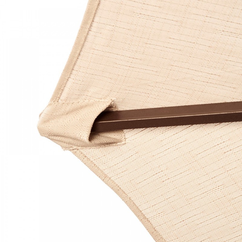 Blue Wave Santiago 10-ft Octagonal Cantilever Umbrella - Champagne Olefin (NU6400CH)