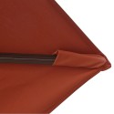 Blue Wave Freeport 11ft Octagon Cantilever w/ Valance - Terra Cotta Sunbrella Acrylic (NU6550)