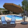 Blue Wave Freeport 11ft Octagon Cantilever w/ Valance - Stone Sunbrella Acrylic (NU6555) Blue Wave Freeport 11ft Octagon Cantilever w/ Valance - Stone Sunbrella Acrylic (NU6555)