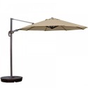 Blue Wave Freeport 11-ft Octagon Cantilever - Beige Sunbrella Acrylic (NU6575)