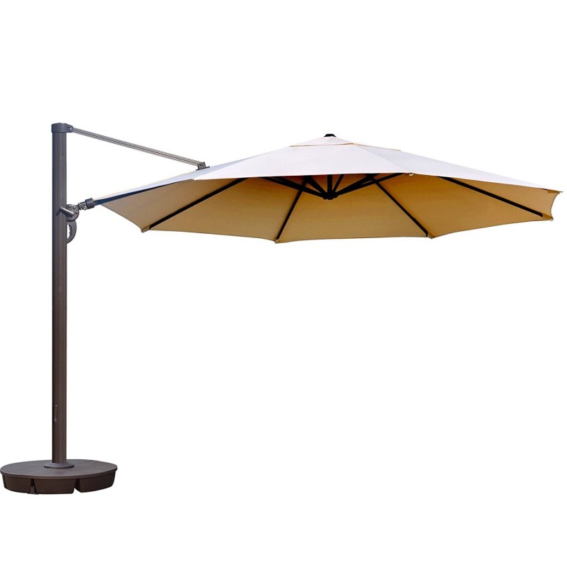 Blue Wave Victoria 13-ft Octagon Cantilever - Beige Sunbrella Acrylic (NU6745)