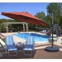 Blue Wave Victoria 13-ft Octagon Cantilever - Terra Cotta Sunbrella Acrylic (NU6750)