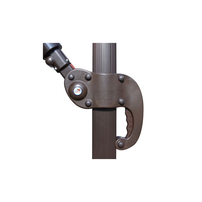 Blue Wave Victoria 13-ft Octagon Cantilever w/ Valance- Stone Sunbrella Acrylic (NU6785)